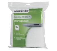 Respekta MI152F Lot de 3 filtres à graisse 530 x 400 mm pour hotte aspirante universelle pour DH 520 540 610 611 620 621 630 631 640 4178 4217 4221 4254 679