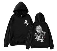 Respeto Sweat À Capuche Black Myth Wukong Sweat À Capuche Harajuku Hip Hop Pull Tops Sweatshirt Fans Tops XS-3XL-Black||XS