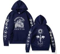 Respeto Sweat À Capuche Fourth Wing, Sweat-Shirt À Capuche Basgiath War College, Sweat-Shirt Dragon Rider, Vêtements Y2k pour Hommes, Sweat-Shirt À La Mode, Streetwear XS-3XL-Black||XS