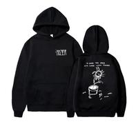 Respeto Sweat À Capuche Hozier Unreal Unearth Imprimé Sweat À Capuche Hommes Femmes Sweat À Capuche Manches Longues XS-3XL-Black||XS