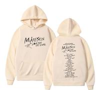 Respeto Sweat À Capuche Mane-Skin Men's Long Sleeve Pullover Fashionable Hip Hop Oversized Hooded Sweatshirt Fleece Warm Pullover XS-3XL-Black||XS