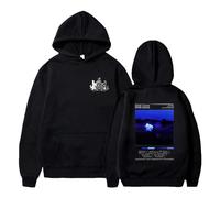 Respeto Sweat À Capuche pour Homme Daniel Caesar Imprimé À Capuche, Manches Longues, Sweat-Shirt Décontracté, Mode, Daniel Caesar Fan Gift Hoodie XS-3XL-Black||XS