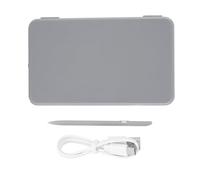 Respice Finem Calculatrice de Bureau avec Tablette d'écriture, Calculatrice de Bureau Pliable et Rechargeable à 12 Chiffres pour étudiants et employés, Calculatrice financière à (Grise)