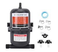 Respicefinem 0.75L Mini Réservoir Sous Pression avec Pinces Pré Pressurisé Accumulateur Réservoir pour RV Bateau Remorque Offre une Pression Constante Convient pour La Plupart Des