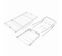 Respicefinem 1Pcs Bathroom Bath Shower Tub Bathtub Caddy Storage Organizer Holder Soap Red Wine Rack Holder Factory Sealed Keeps Things Organized in Bathroom Size 61 85 x