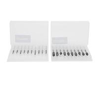 Respicefinem 20pcs Woodworking Burr File Set Cemented Carbide Rotary Burrs Files Milling Cutter Bit Carving Tool Ideal For Cork Carving Drilling And Suitable For Dremel Tools