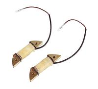 Respicefinem 2pcs 12v Charging Coil for Gasoline Generator with Good Wear High Reliability Suitable for Farming Breeding Farms Construction Sites and Gardening Places Ma