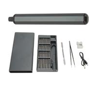 Respicefinem 68 en 1 Mini Ensemble de tournevis électrique rechargeable sans fil avec 200 tr/min et ensemble de bits pour divers projets de bricolage et réparations