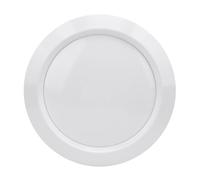 Respicefinem 8 Pouce Rond Vent Couverture Réglable Flux D'air ABS En Plastique Blanc Ventilation Grill Pour Salle De Bains Salon Mur Plafond Mont 200mm