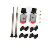 Respicefinem Accessoire de Moteur électrique RC et d'hélice pour Bateau crocodilien télécommandé Flytec V005 Pièces de Rechange de Haute qualité avec Construction en Plastique et