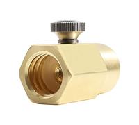 Respicefinem Adaptateur de Bouteille de Soda Domestique en Laiton Adaptateur de Recharge de Cylindre de CO2 Connecteur de Valve de Remplissage de CO2 Bouteille de Recharge TR21 4