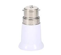 Respicefinem Adaptateur de douille de lampe B22 vers E27, base d'ampoule idéale pour un usage domestique, convertit les ampoules B22 standard en ampoules E27, fabrication exquise,