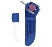 Respicefinem Affûteuse de forets portable, perceuses à main, machine d'affûtage, outil de mèches de meule, idéal pour une utilisation à la maison et en atelier avec perceuse (Bleu)