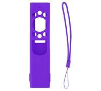 Respicefinem Anti Drop Télécommande Housse de Protection en Silicone pour télécommande avec matériau écologique Antichoc Design Anti Slip Feature Id (Set Violet)