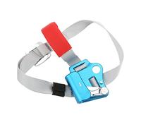 Respicefinem Ascender de pied en alliage d'aluminium haute dureté, léger, portable, antidérapant, réglable pour pied droit, idéal pour l'alpinisme, l'escalade (pied droit)