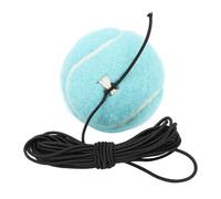 Respicefinem Ballon d'entraînement de tennis bleu avec corde de tennis Trainer Balls Self Practice Training Sport Tool Idéal pour les activités de plein air dans les parcs, les cours de tennis et les