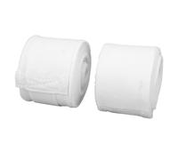 Respicefinem Bandages de boxe en coton 5 m Séchage rapide Semi-élastique avec boucle à crochet pour le sport pour le kickboxing Muay Thai Blanc 2 pièces Support amélioré du (Blanche)