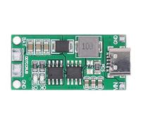 Respicefinem Battery Charger Module Green Automatic Charging Anti Short Circuit Over Voltage Protection DC 3 6V 1A Input 0 37A Charging (1A Input 0.37A Charging)