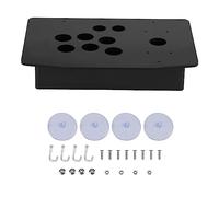 Respicefinem Black Game Replacement for Cases Ensemble fait main Kits noirs Plaque acrylique et boîtiers inclinés Remplacement DIY pour la construction de machines à sous