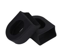 Respicefinem Bottes de manivelle Accessoire de vélo Protecteurs de Bras de manivelle en Gel Durable Impact Manches Souples Conception épaissie pour la résistance à l'abrasion (Noire)