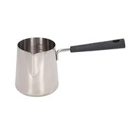 Respicefinem Café Lait Moussage Pichet 304 En Acier Inoxydable Latte Moussage Tasse Avec Longue Poignée Pointe Pointue Et Échelle Pour Café Beurre Chocolat Au Lait 600ML 20 5x11 (350 ml)