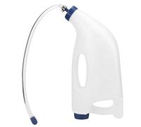 Respicefinem Calf Feeder Bottles Premium Food Grade Large Capacity with Colic Ventilation System for Dairy Farms and Individual Calf Raising 43.0×25.0×12.4L Plastic Bottles