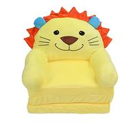 Respicefinem Canapé Pliable pour Enfants avec 3 Couches de matériau en Peluche Douce et accoudoirs pour bébé Fille, canapé-lit pour Lire, Jouer, Dormir (3 Couches)