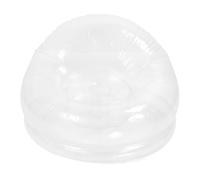 Respicefinem Chaise Gonflable Transparente, siège de canapé Gonflable Transparent pour Utilisation intérieure et extérieure, matériau en PVC, Meubles Amusants pour fêtes dans la