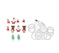 Respicefinem Christmas LED Lights Simple Installation and High Soft Warm Light Ideal for Festival Decoration Birthday Banquet Shop Window and Room Display with 5V Voltage and 0.06W