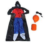 Respicefinem Costume gonflable de dessin animé mignon pour la décoration de Cosplay de Festivals de cérémonie de fête d'halloween (Homme noir serrant quelqu'un dans ses bras X131)