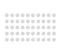 Respicefinem Drain de Douche Hair Catcher 50 Pack 3mm Maille Dense en Fibre de Verre Conception jetable pour Baignoire Cabine de Douche Toilette lavabo 11cm de diamètre (50 Pieces (Circle Diameter