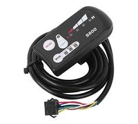 Respicefinem ebicycle batterie au lithium compteur LED affichage S800 horizontal noir et blanc écran 36V vous permet de comprendre facilement l'état de base des vélos électriques, y compris (48V)