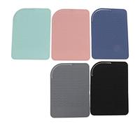Respicefinem Ensemble de tapis en silicone résistant à la chaleur Idéal pour les fers à friser Les fers à lisser et les fers plats Premium Silicone de qualité alimentaire Sûr