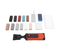 Respicefinem Kit de réparation de carrelage 11 blocs de cire de couleur, outil de réparation efficace des fissures de la porcelaine, rayures d'usure, restauration des murs du sol,