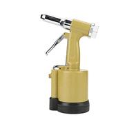 Respicefinem Kit de riveteuse à rivets aveugles pneumatiques à air industriel, 3, 2, 6, 4 mm, orange, noir, pour la fabrication de métaux, les applications automobiles et de (Yellow)