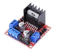Respicefinem L298N Module de Carte d'entraînement de Moteur contrôleur de Pont Double H pour Moteurs Pas à Pas et projets de robotique de Voiture Intelligente 12 V 5 V Double