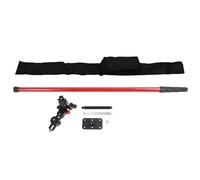 Respicefinem Level Tool Telescoping Pole Multifunctional And Sturdy For Ceiling Installation And Construction Projects 4M Adjustable Infrared Level Tool Extendable Mounting Rod