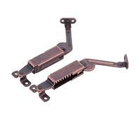 Respicefinem Lid Hinge Iron Cabinet Box Lid Spring Support Hardware With High Spring Strength And Good Toughness Ideal For Workshop Middle Arm Applications Offering Secure And Conv (Long arm)