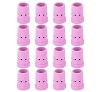 Respicefinem Lot de 20 Diffuseurs de Gaz pour Torche de Soudage Refroidie par MIG MAG Type 350A Trous de Gaz Uniformes pour Débit de Gaz Stable Matériau Céramique