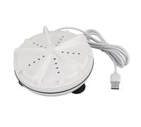 Respicefinem Machine à laver Portable 10W USB Mini Turbine laveuse pour sous-vêtements vêtements de bébé appartement de voyage d'affaires