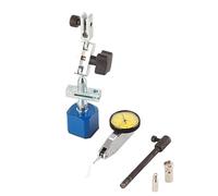 Respicefinem Magnetic Base Dial Indicator with Yellow Face Dial Test Indicator Gauge 0-0.8mm Magnetic Dial Indicator Dial Gauge Indicator