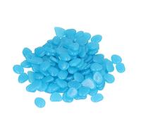 Respicefinem pierres lumineuses extérieures cailloux lumineux fluorescents colorés aucune électricité nécessaire pour sombre jardin cour passerelle jardin sentiers 200 par sac Tur (Dark Blue)