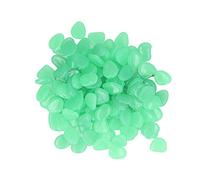 Respicefinem pierres lumineuses extérieures cailloux lumineux fluorescents colorés aucune électricité nécessaire pour sombre jardin cour passerelle jardin sentiers 200 par sac Tur (Greenish Blue)