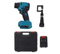 Respicefinem Pince à quille en acier léger au lithium, tête rotative à 360 degrés, pince à riveter électrique rechargeable réglable pour le poinçonnage de goujons métalliques