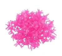 Respicefinem Plant Clips Garden Tools Provide Sturdy Gentle Support For Plants To Grow Upright Ideal For Orchids Vegetable Vines And More Suitable For Indoor And Outdoor Gardens Tr (Rose Red)