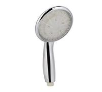 Respicefinem Pommeau de douche LED à changement de couleur, sept couleurs, automatique, sensible à la température, pomme de douche de salle de bain alimentée par l'eau avec