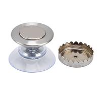 Respicefinem Porte-Savon magnétique Support de Charge élevée magnétique Puissant Respirant sûr Montage Mural pour Salle de Bain Cuisine Balcon fabriqué en Acier Inoxydable (Conical soap