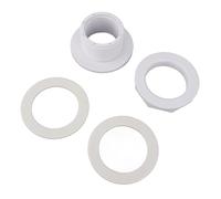 Respicefinem Raccord d'entrée de débit directionnel d'eau avec joint de contre-écrou Remplacement de la buse de jet de retour de piscine pour accessoire de piscine en matériau ABS