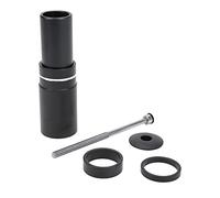 Respicefinem Rallonge de tige de fourche de vélo en alliage d'aluminium pour vélo de montagne 180 mm réglable pour la plupart des vélos avec épissure (115 mm)
