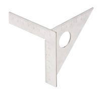 Respicefinem Règle d'angle de charpentier pour les projets de menuiserie et de travail des métaux avec outil de mesure durable de construction en acier inoxydable de précision à